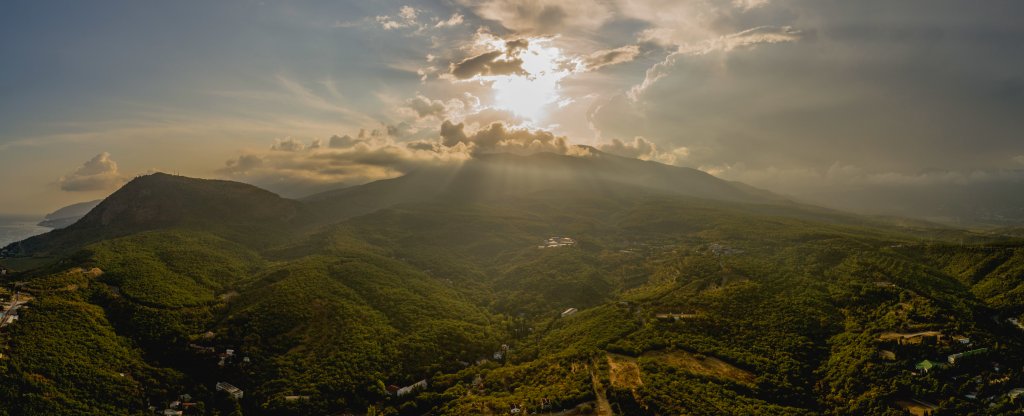 Алушта, Алушта - Фото с квадрокоптера