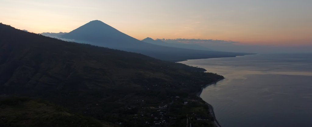 Вулканы Бали,  - Фото с квадрокоптера