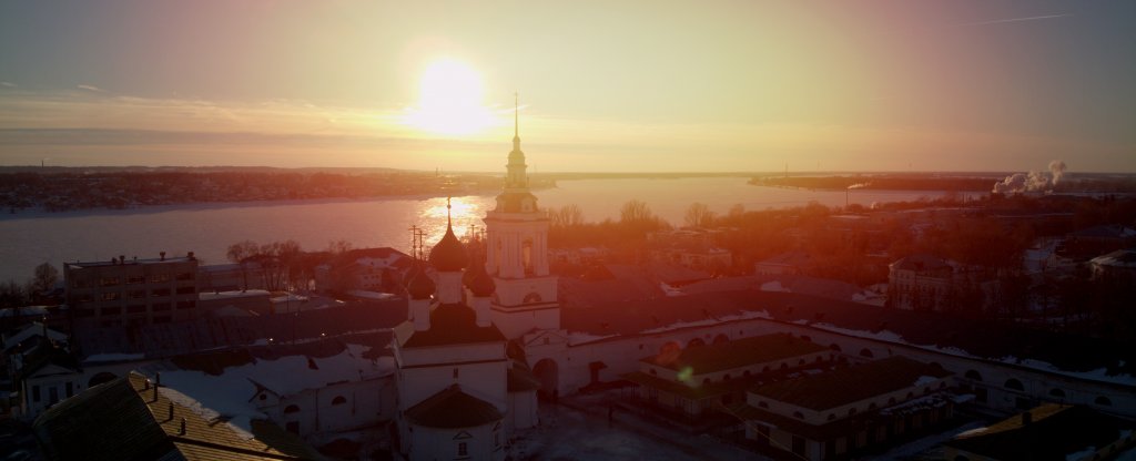 Вечерний свет,  - Фото с квадрокоптера