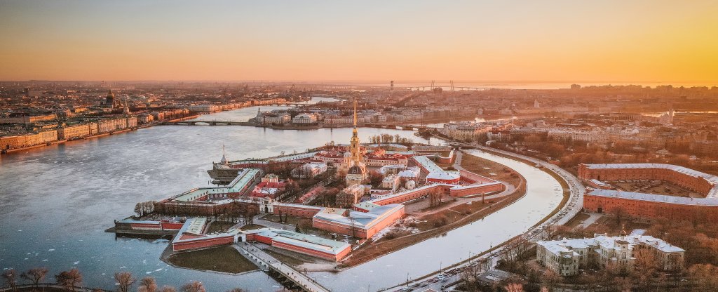 Петропавловка, Санкт-Петербург - Фото с квадрокоптера