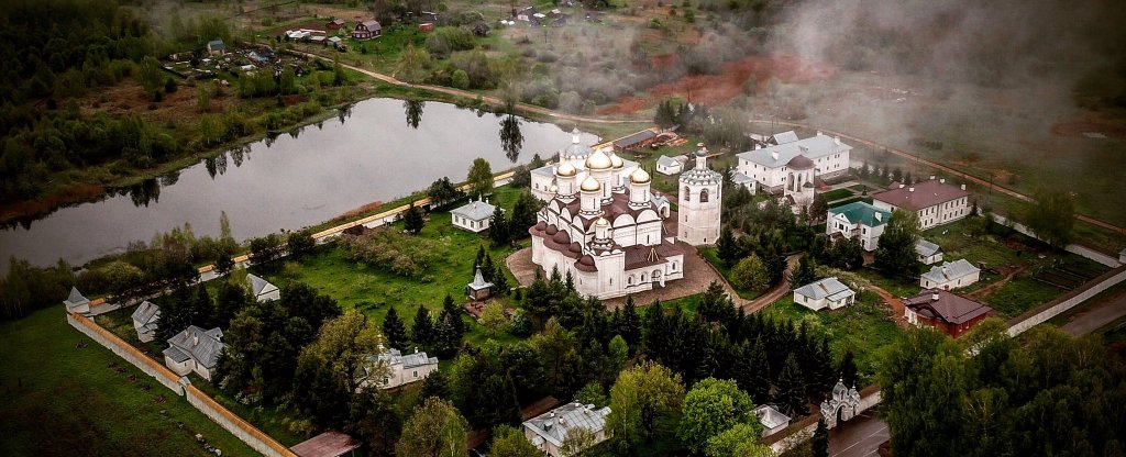 Болдинский монастырь,  - Фото с квадрокоптера