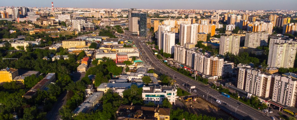 г. Москва ул. Сергея Радонежского,  - Фото с квадрокоптера