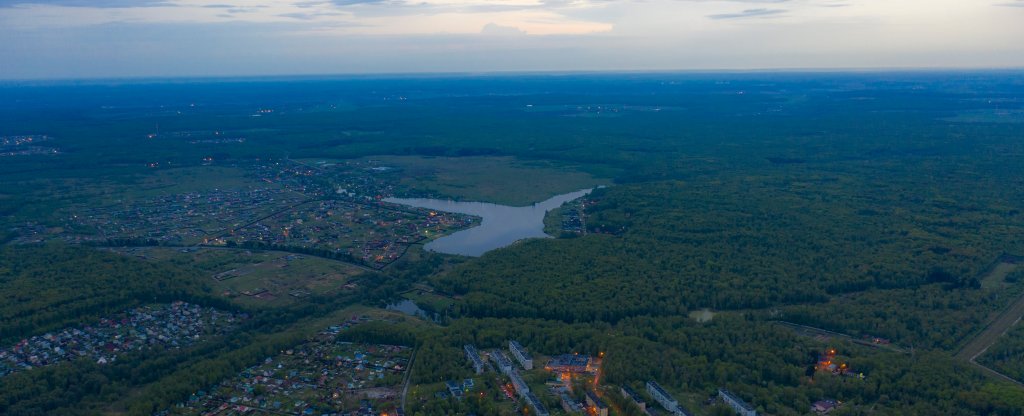 сумерки,  - Фото с квадрокоптера